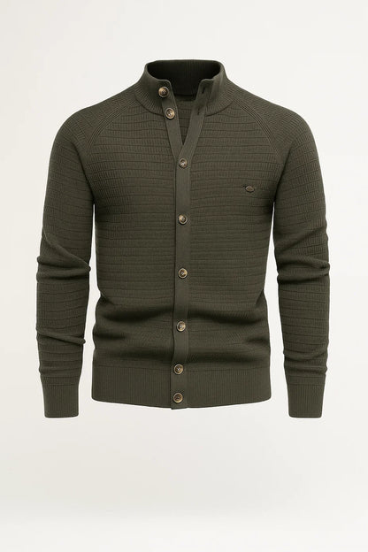 Heren Cardigan | Minimalistisch | Met Knoopjes | Herfst
