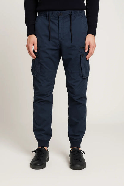 Cargobroek Heren - Slim Fit met Elastische Boorden | Casual