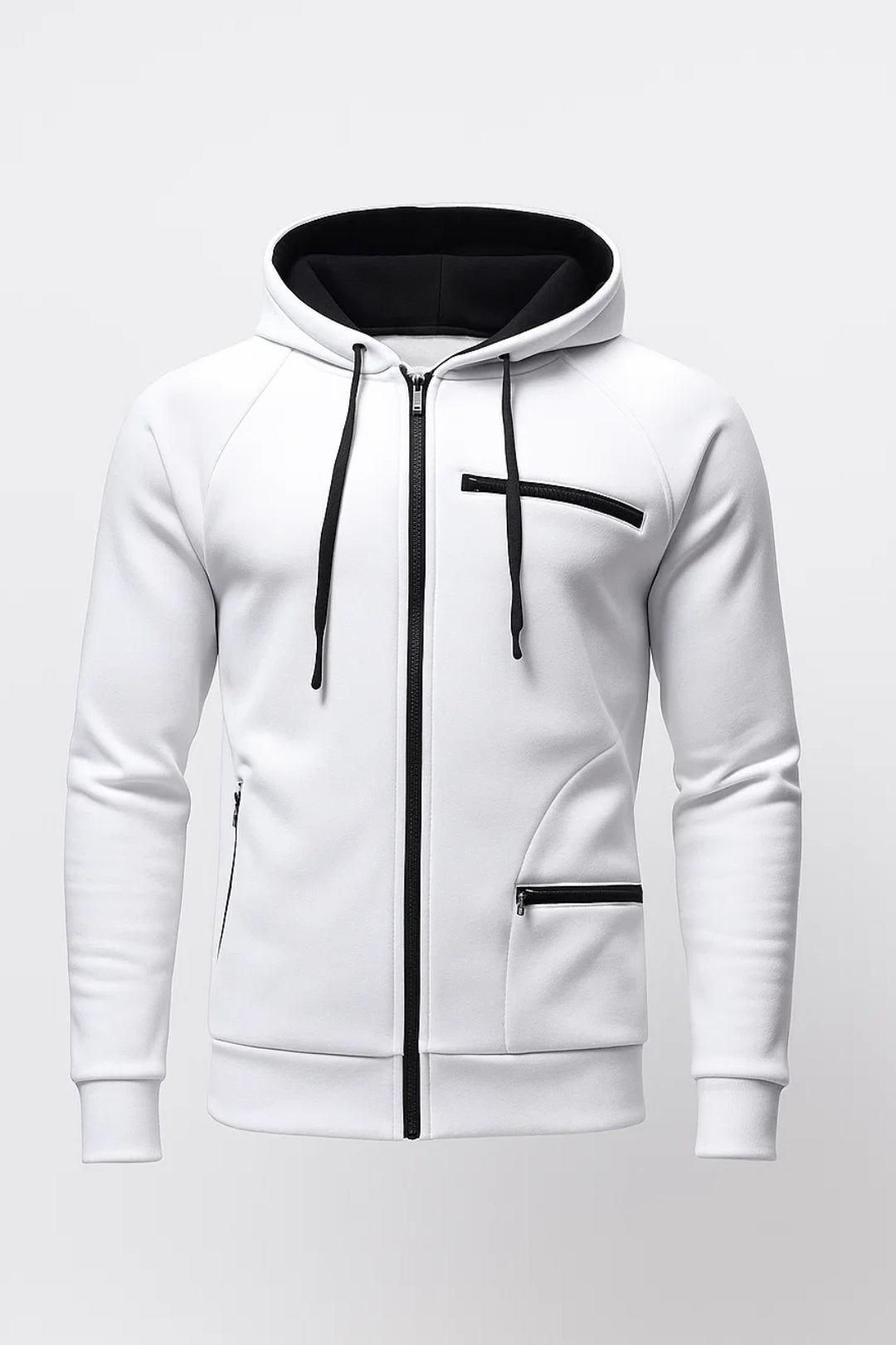 Hoodie Heren | Slimfit | Met Rits | All-Season | Comfortabele pasvorm