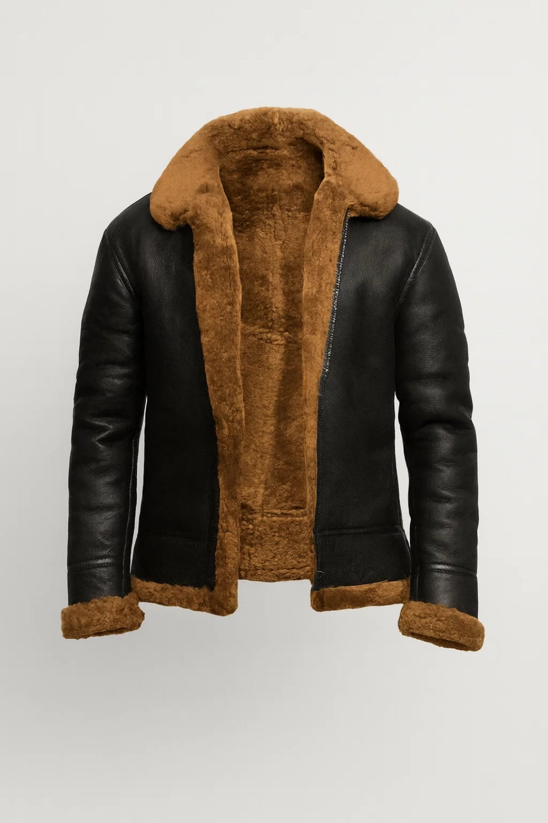 Heren Jas | Elegant | Met Bontkraag | Winter