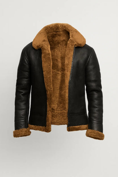 Heren Jas | Elegant | Met Bontkraag | Winter