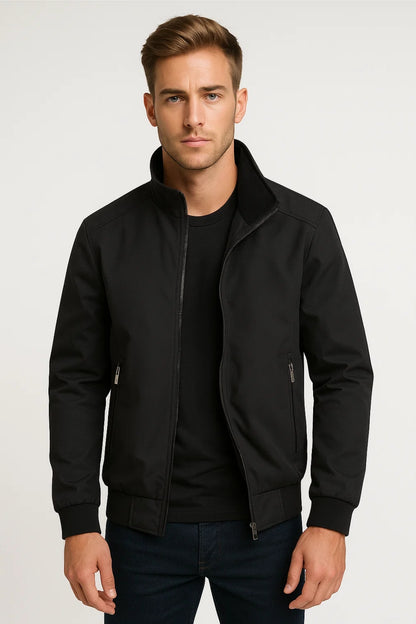 Heren Jas | Minimalistisch&Slimfit | Met Rits | Allseason