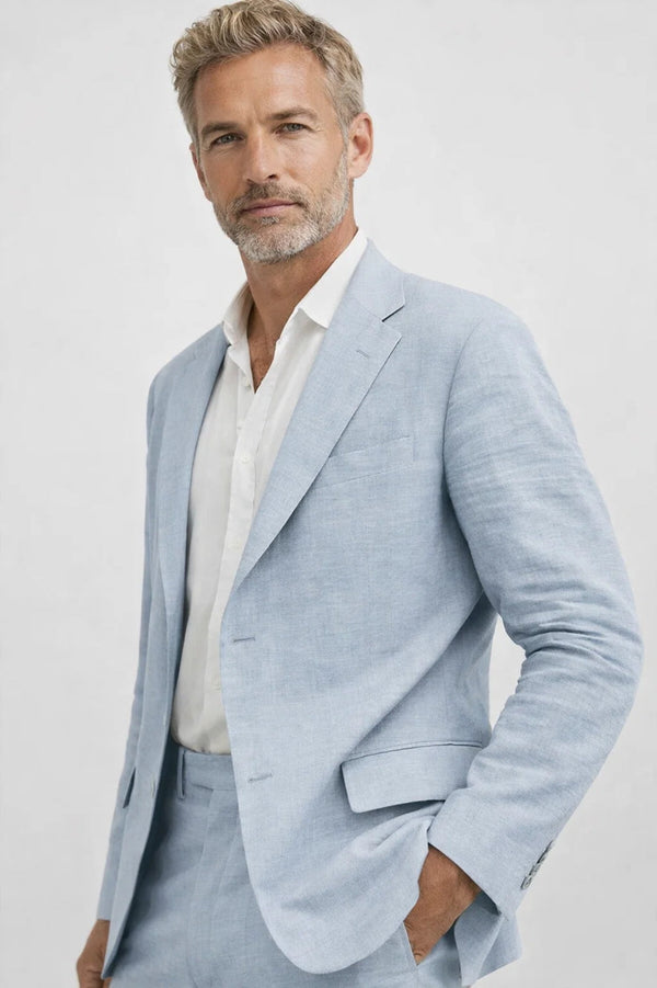 Heren Set | Elegant Tweedelig Pak Zomer