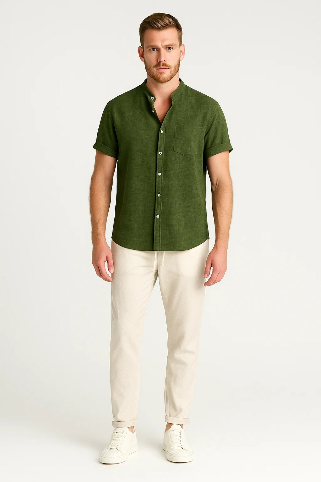 Set Heren | Korte Mouwen | Casual | Zomer | Comfortabele pasvorm | Ideaal voor warme dagen