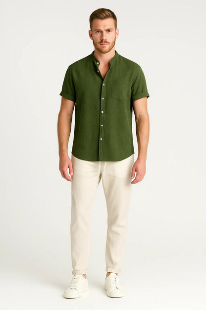 Set Heren | Korte Mouwen | Casual | Zomer | Comfortabele pasvorm | Ideaal voor warme dagen