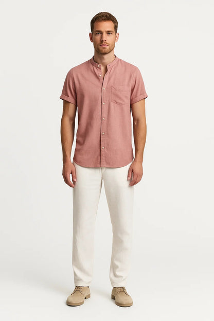 Set Heren | Korte Mouwen | Casual | Zomer | Comfortabele pasvorm | Ideaal voor warme dagen