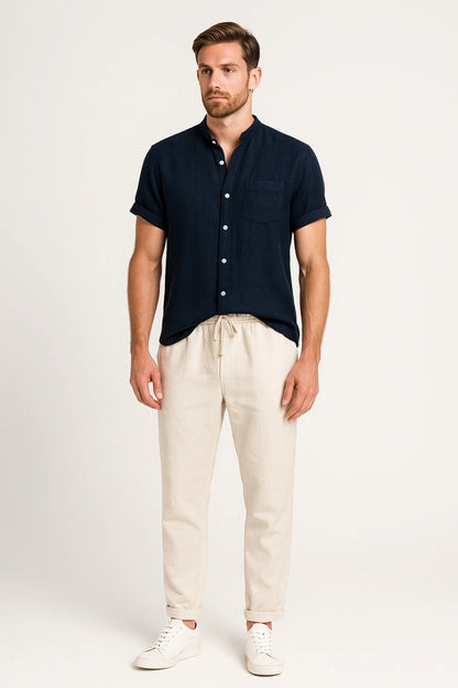 Set Heren | Korte Mouwen | Casual | Zomer | Comfortabele pasvorm | Ideaal voor warme dagen