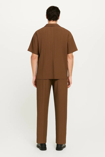 Heren Set | Minimalistisch | Met Knoopjes | Zomer