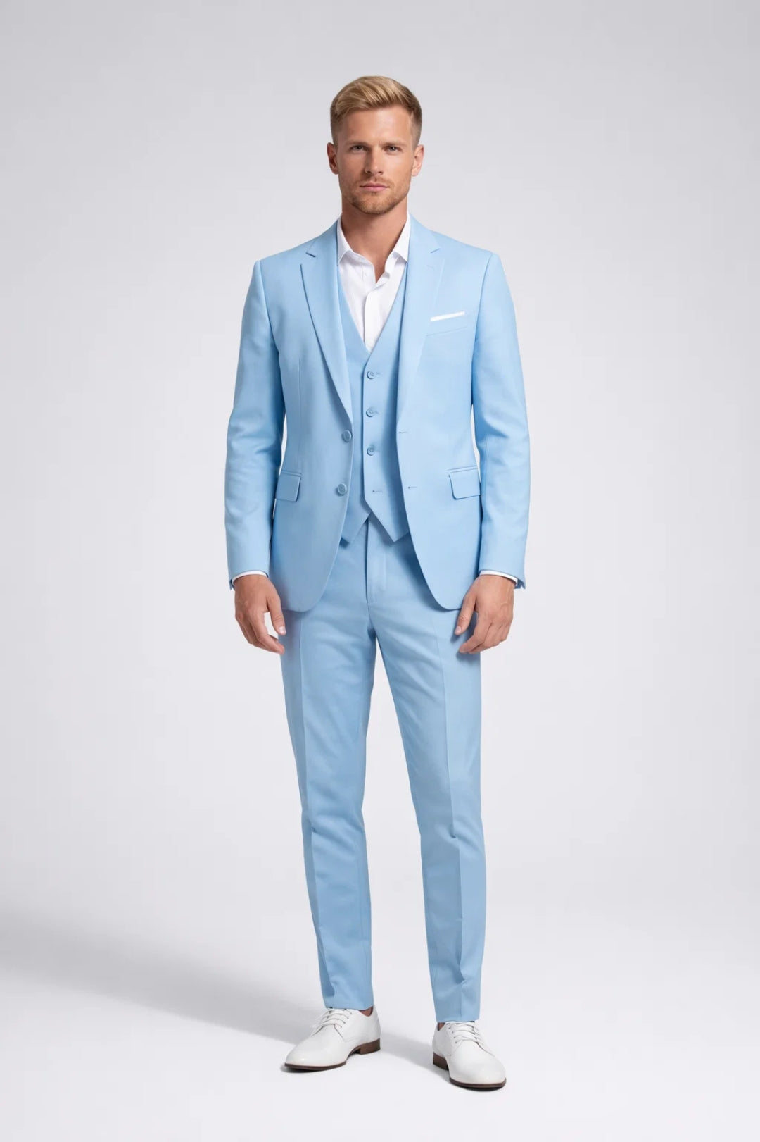 Heren Set | Premium | Met Knoopjes | Lente