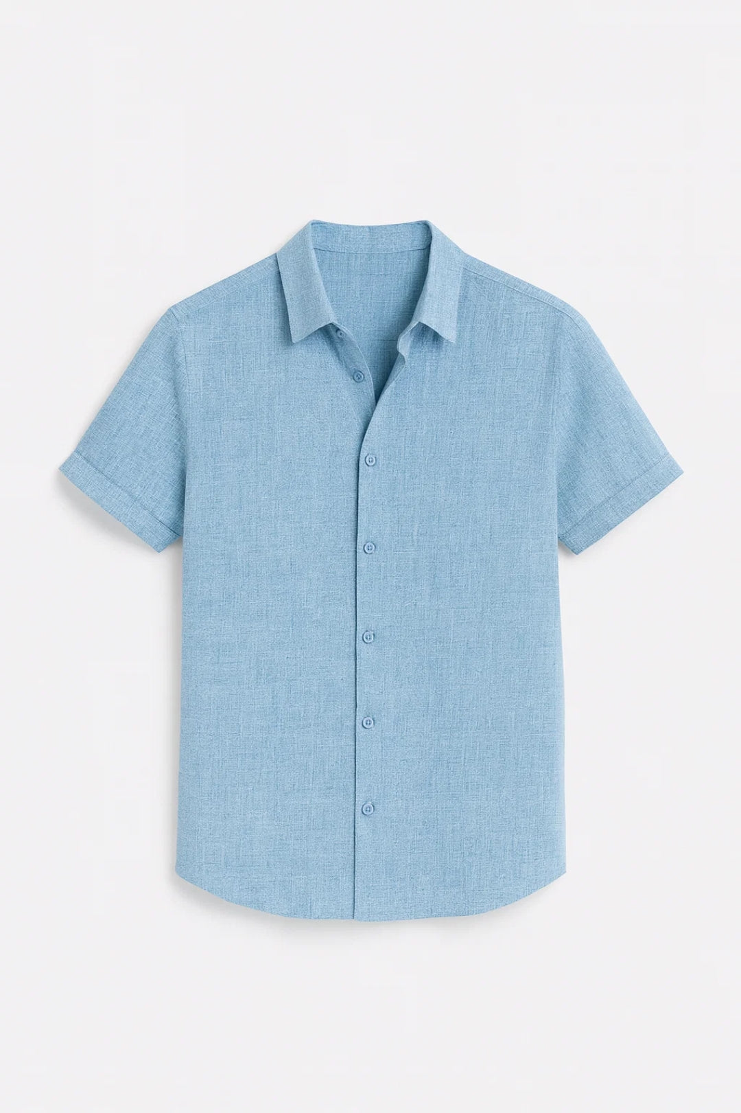 Heren Shirt | Minimalistisch | Korte Mouw | Zomer