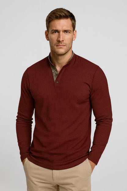 Heren Top | Minimalistisch | Lange Mouw | Herfst