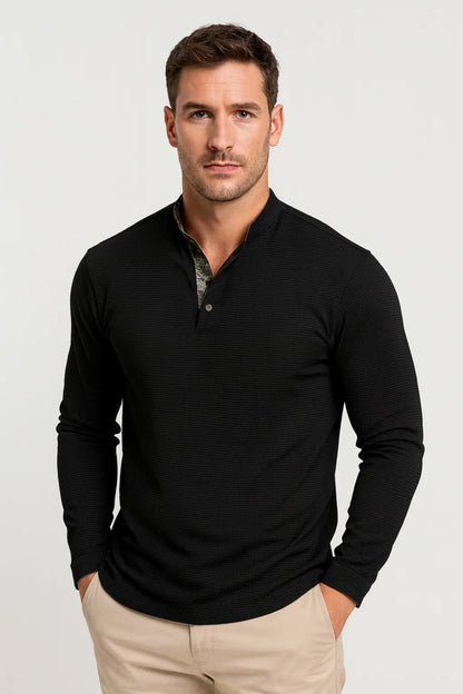 Heren Top | Minimalistisch | Lange Mouw | Herfst