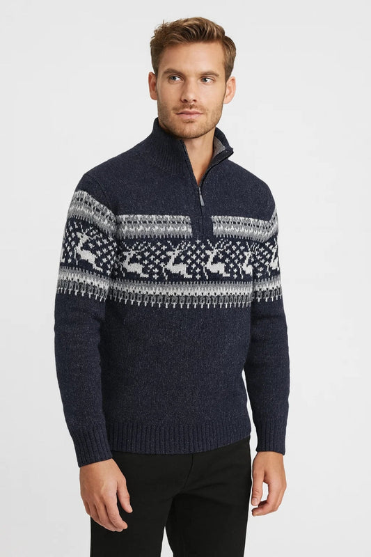 Heren Trui | Retro | Lange Mouw | Winter