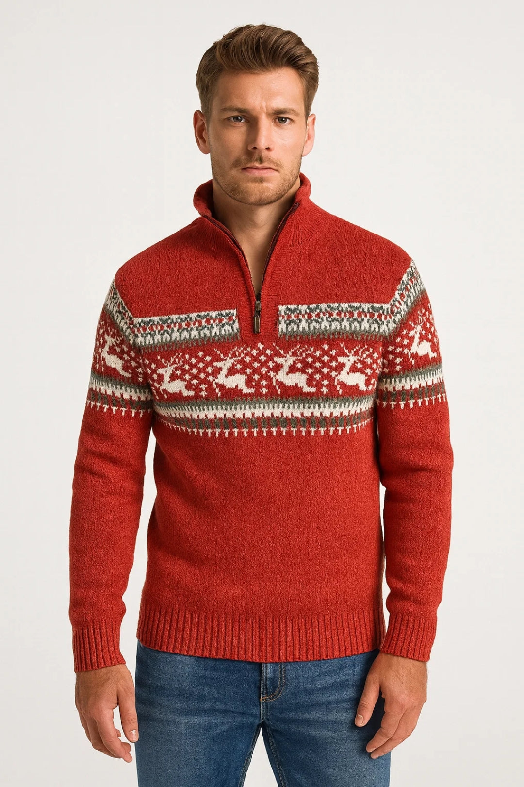 Heren Trui | Retro | Lange Mouw | Winter