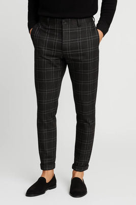 Broek Heren | Ruitpatroon | Slimfit | All-Season | Comfortabele pasvorm