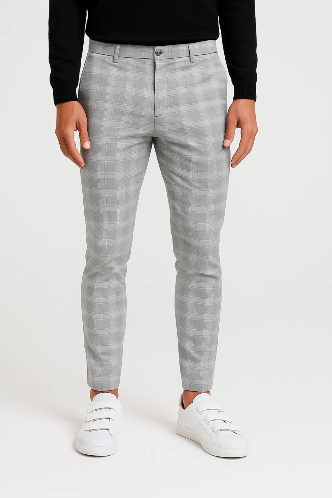 Broek Heren | Ruitpatroon | Slimfit | All-Season | Comfortabele pasvorm