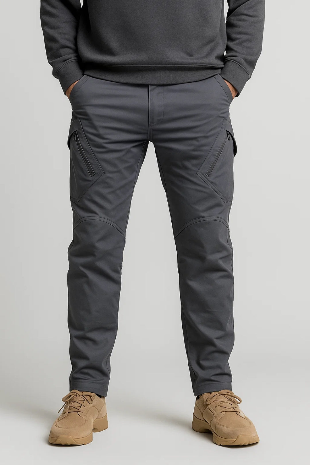 Cargobroek Heren | Met Ritszakken | Outdoor | All-Season | Comfortabele pasvorm