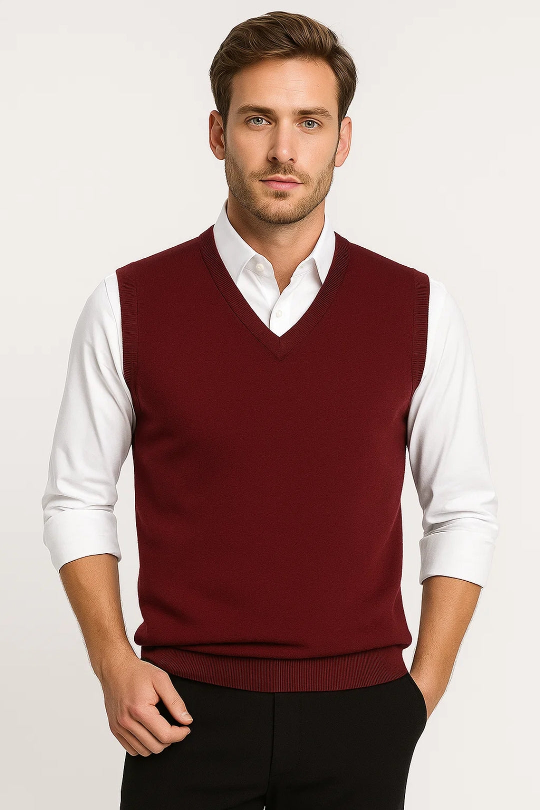 Spencer Heren | V-hals | Klassiek | All-Season | Comfortabele pasvorm