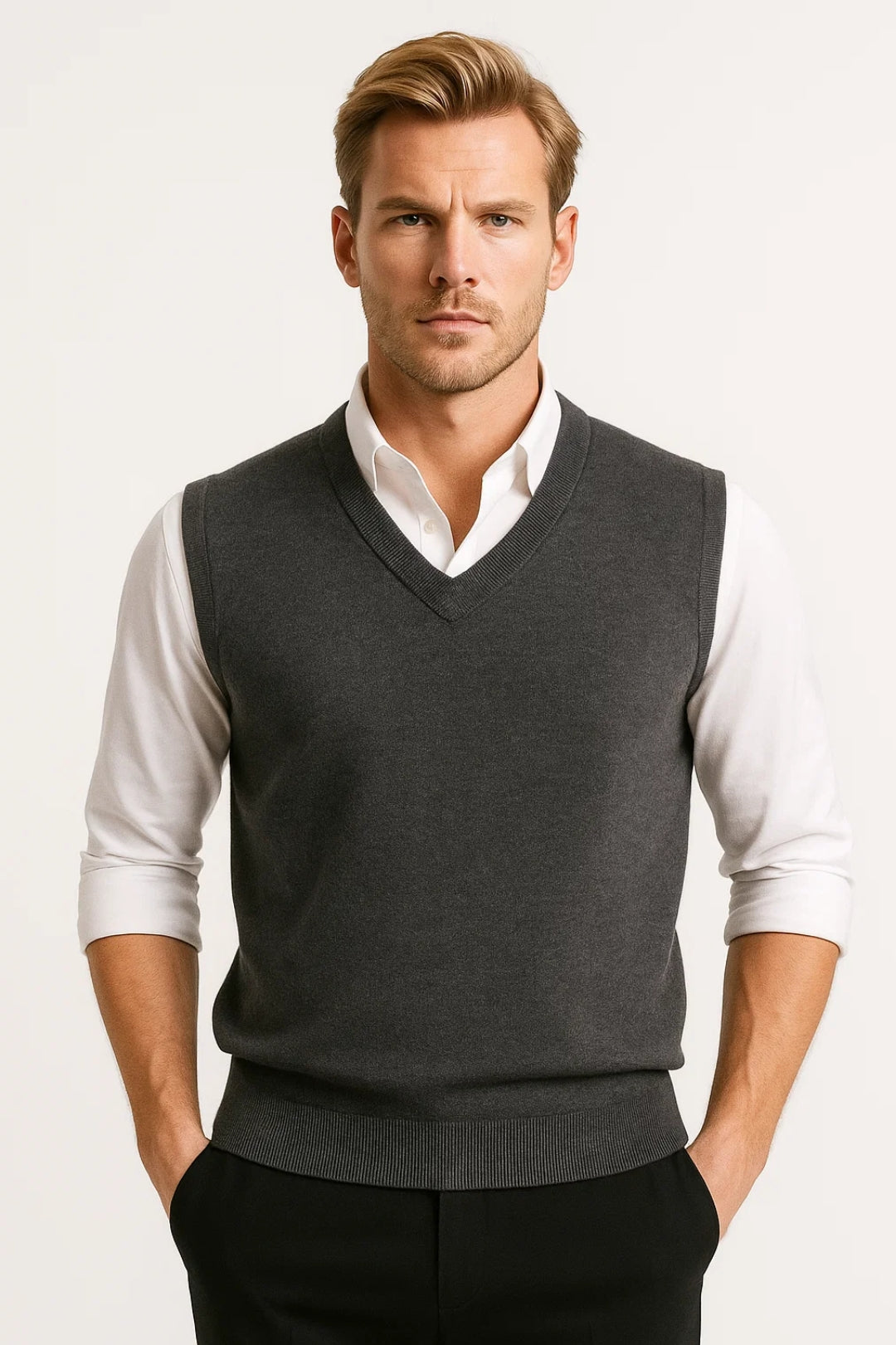 Spencer Heren | V-hals | Klassiek | All-Season | Comfortabele pasvorm