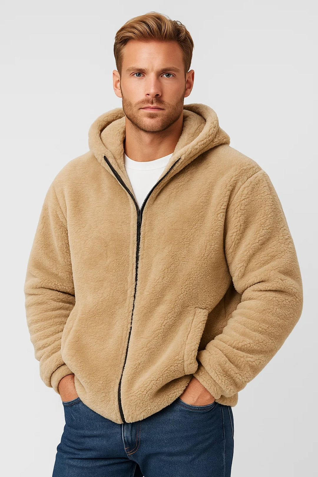 Hoodie Heren | Met Rits | Casual | Winter | Comfortabele pasvorm | Ideaal voor koude dagen