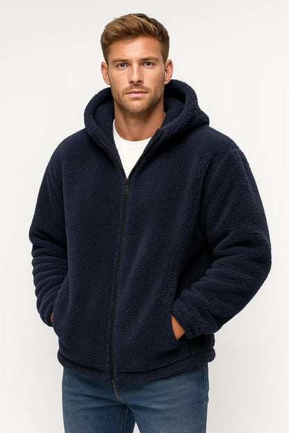 Hoodie Heren | Met Rits | Casual | Winter | Comfortabele pasvorm | Ideaal voor koude dagen