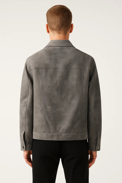 Jack Heren | Met Knoopsluiting | Minimalistisch | Herfst | Comfortabele pasvorm