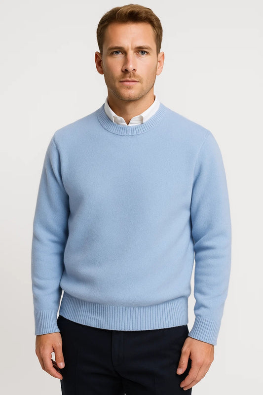 Trui Heren | Ronde Hals | Tijdloos | Winter | Comfortabele pasvorm | Ideaal voor koude dagen