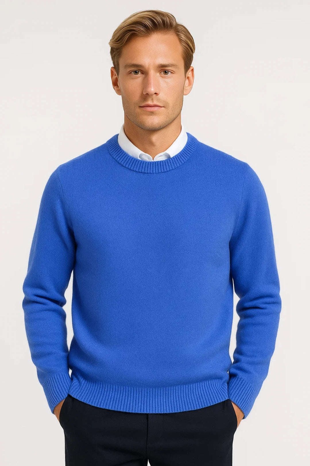 Trui Heren | Ronde Hals | Tijdloos | Winter | Comfortabele pasvorm | Ideaal voor koude dagen