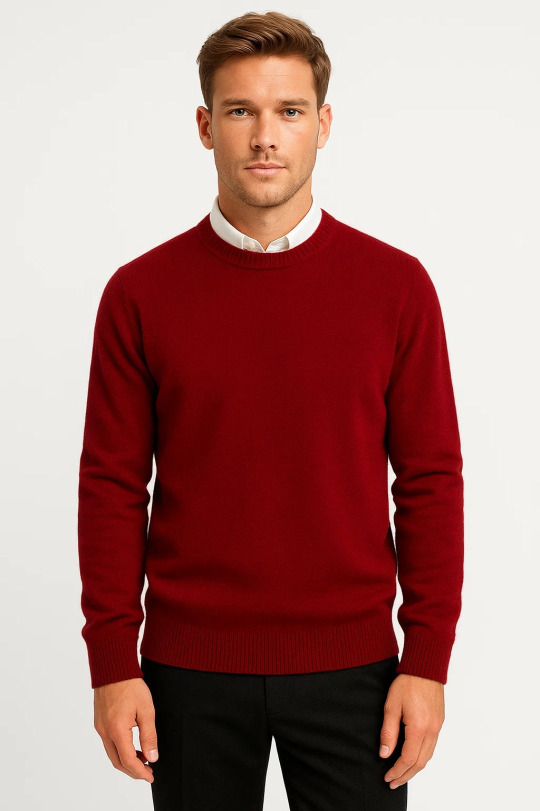 Trui Heren | Ronde Hals | Tijdloos | Winter | Comfortabele pasvorm | Ideaal voor koude dagen