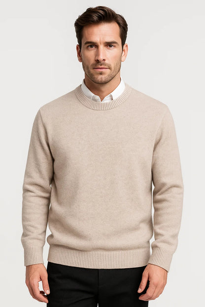 Trui Heren | Ronde Hals | Tijdloos | Winter | Comfortabele pasvorm | Ideaal voor koude dagen