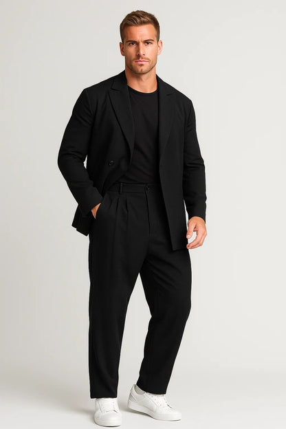 Set Heren | Tweedelig | Relaxte Pasvorm | All-Season | Comfortabele pasvorm | Geschikt voor dagelijks gebruik