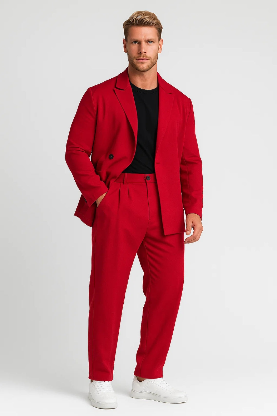 Set Heren | Tweedelig | Relaxte Pasvorm | All-Season | Comfortabele pasvorm | Geschikt voor dagelijks gebruik