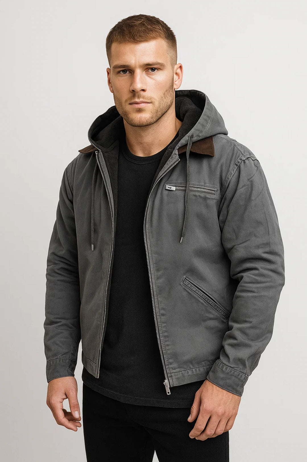 Jas Heren | Met Capuchon | Stoer | All-Season | Comfortabele pasvorm | Geschikt voor dagelijks gebruik