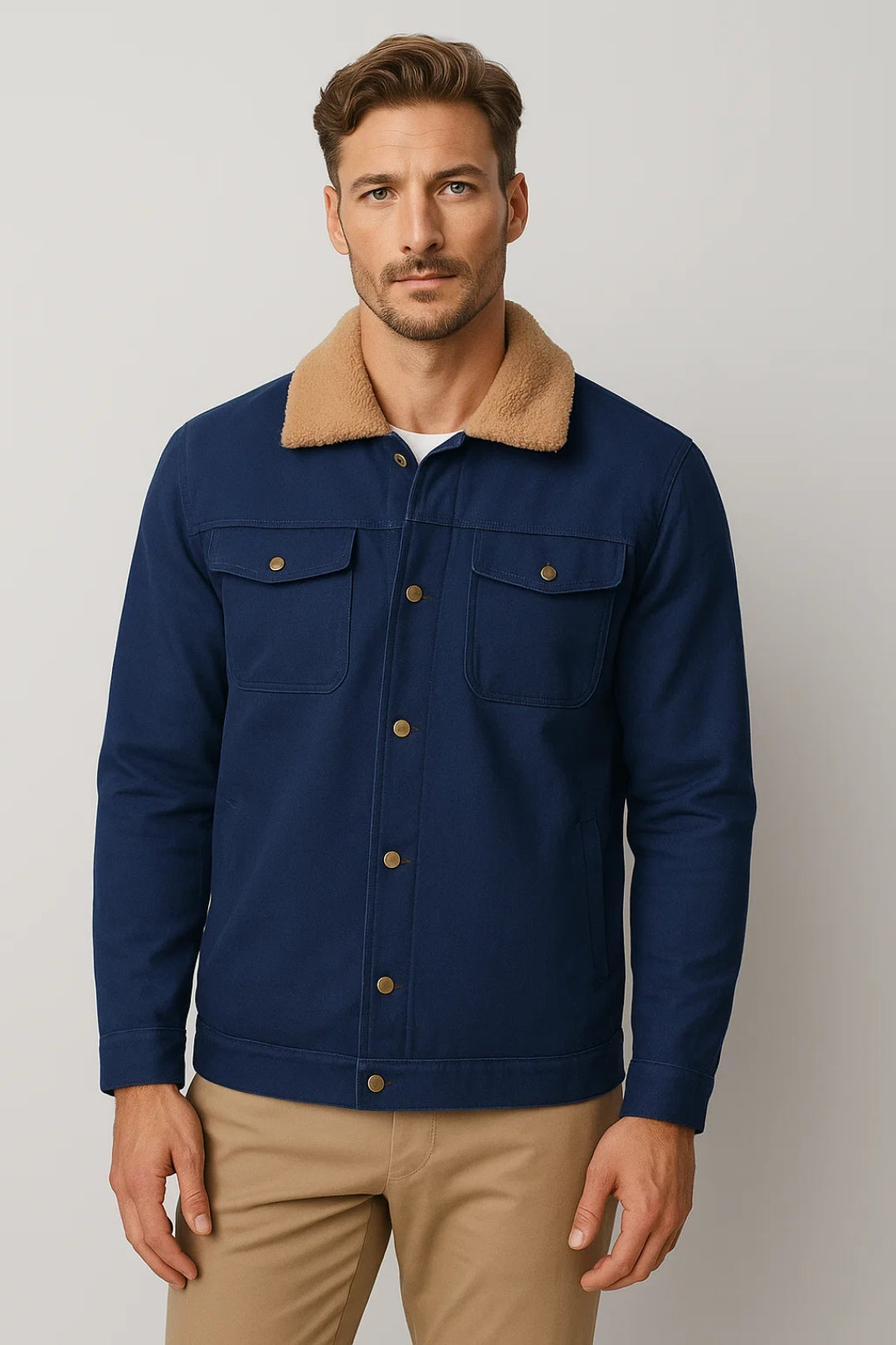 Trui Heren | Warm | Met Kraag | Winter | Comfortabele pasvorm