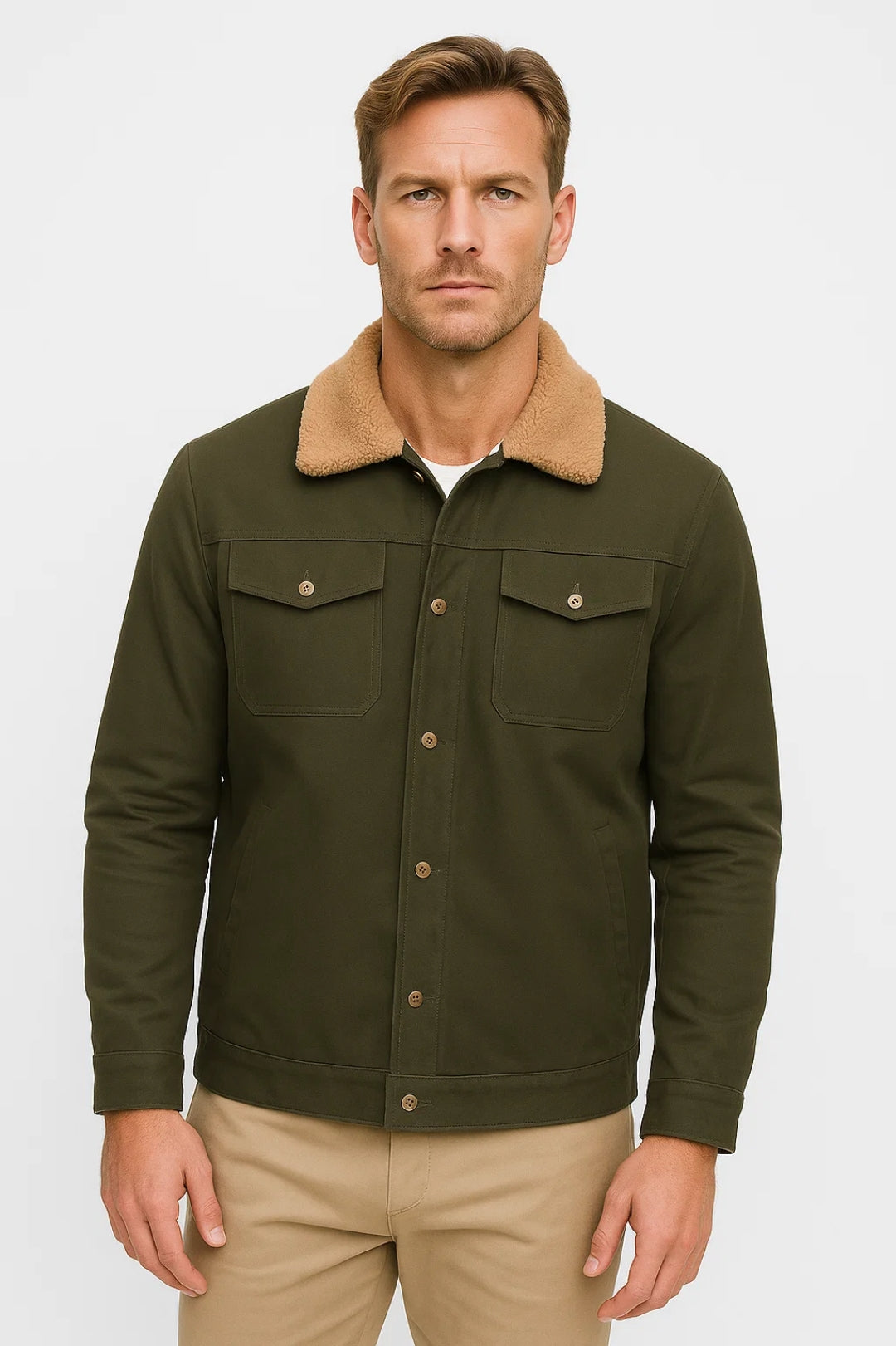 Trui Heren | Warm | Met Kraag | Winter | Comfortabele pasvorm