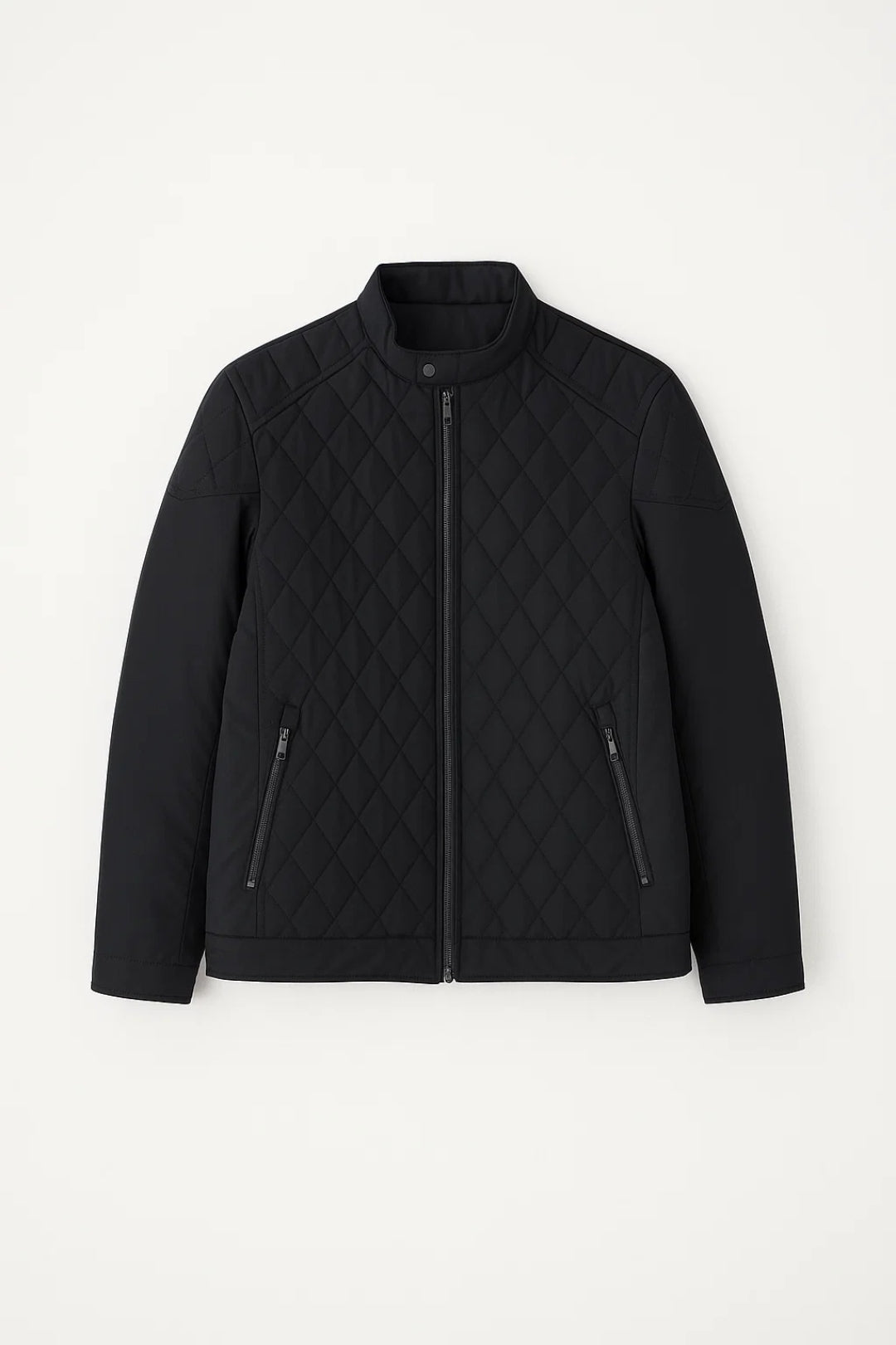 Tussenjas Heren | Gewatteerd | Ruitstiksel | Herfst | Comfortabele pasvorm