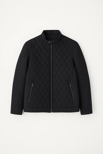 Tussenjas Heren | Gewatteerd | Ruitstiksel | Herfst | Comfortabele pasvorm