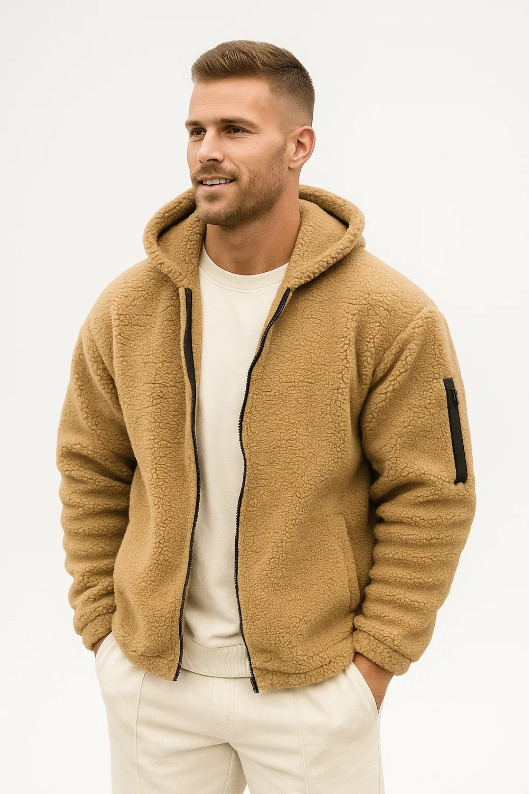 Vest Heren | Met Capuchon | Met Rits | Winter | Comfortabele pasvorm | Ideaal voor koude dagen