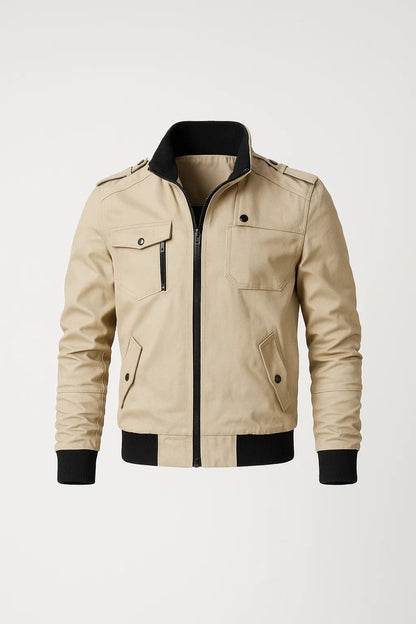 Bomberjack Heren | Met Opstaande Kraag | Tijdloos | Herfst | Comfortabele pasvorm