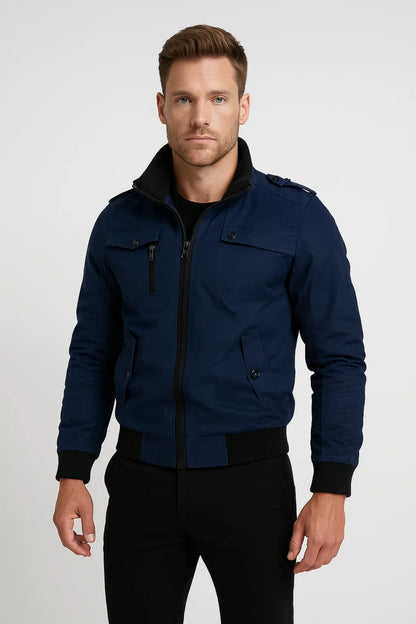 Bomberjack Heren | Met Opstaande Kraag | Tijdloos | Herfst | Comfortabele pasvorm