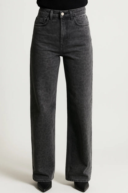 Dames Jeans | Hoge Taille | Rechte Pijp | Herfst | Comfortabele Pasvorm | Ideaal voor Dagelijks Gebruik