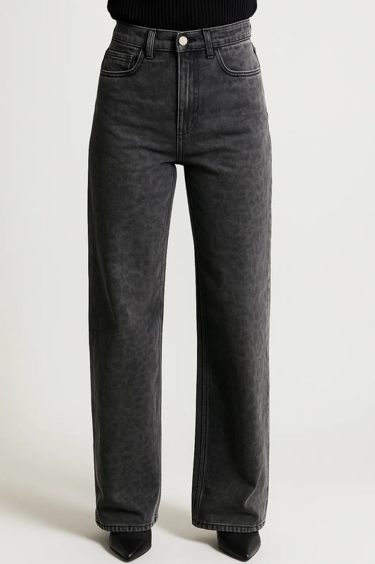 Dames Jeans | Hoge Taille | Rechte Pijp | Herfst | Comfortabele Pasvorm | Ideaal voor Dagelijks Gebruik