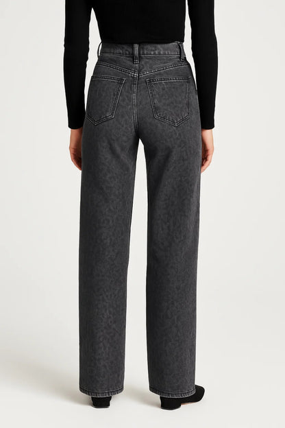 Dames Jeans | Hoge Taille | Rechte Pijp | Herfst | Comfortabele Pasvorm | Ideaal voor Dagelijks Gebruik