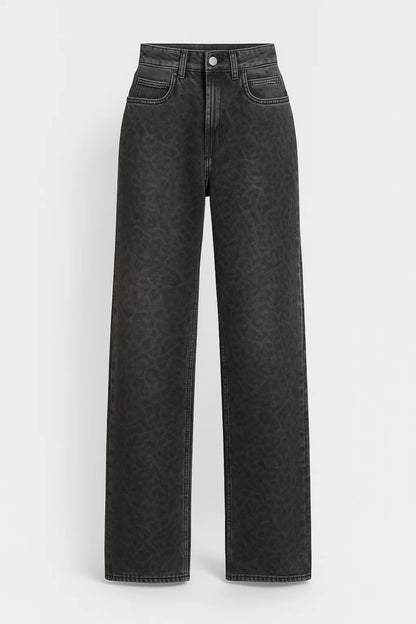 Dames Jeans | Hoge Taille | Rechte Pijp | Herfst | Comfortabele Pasvorm | Ideaal voor Dagelijks Gebruik