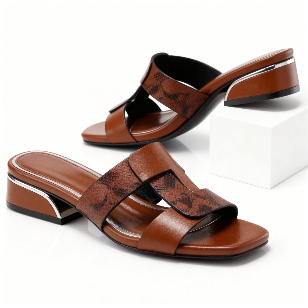 Iris - Orthopedische Sandalen met Hak Dames en Ergonomische Comfortzool