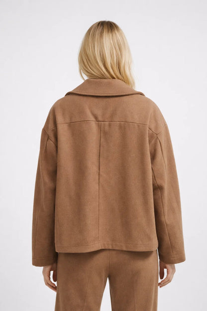 Jas Dames - Klassieke Dubbele Rij | Oversized Fit