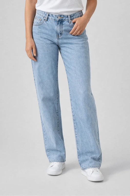 Jeans dames | Casual & Comfortabel | Wijde pijpen | All season