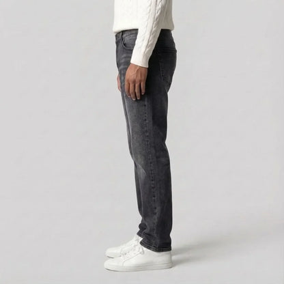 Jesse - Jeans heren straight leg met normale taille en vijf zakken