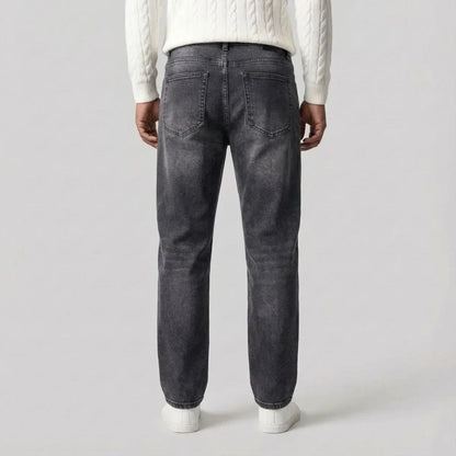 Jesse - Jeans heren straight leg met normale taille en vijf zakken