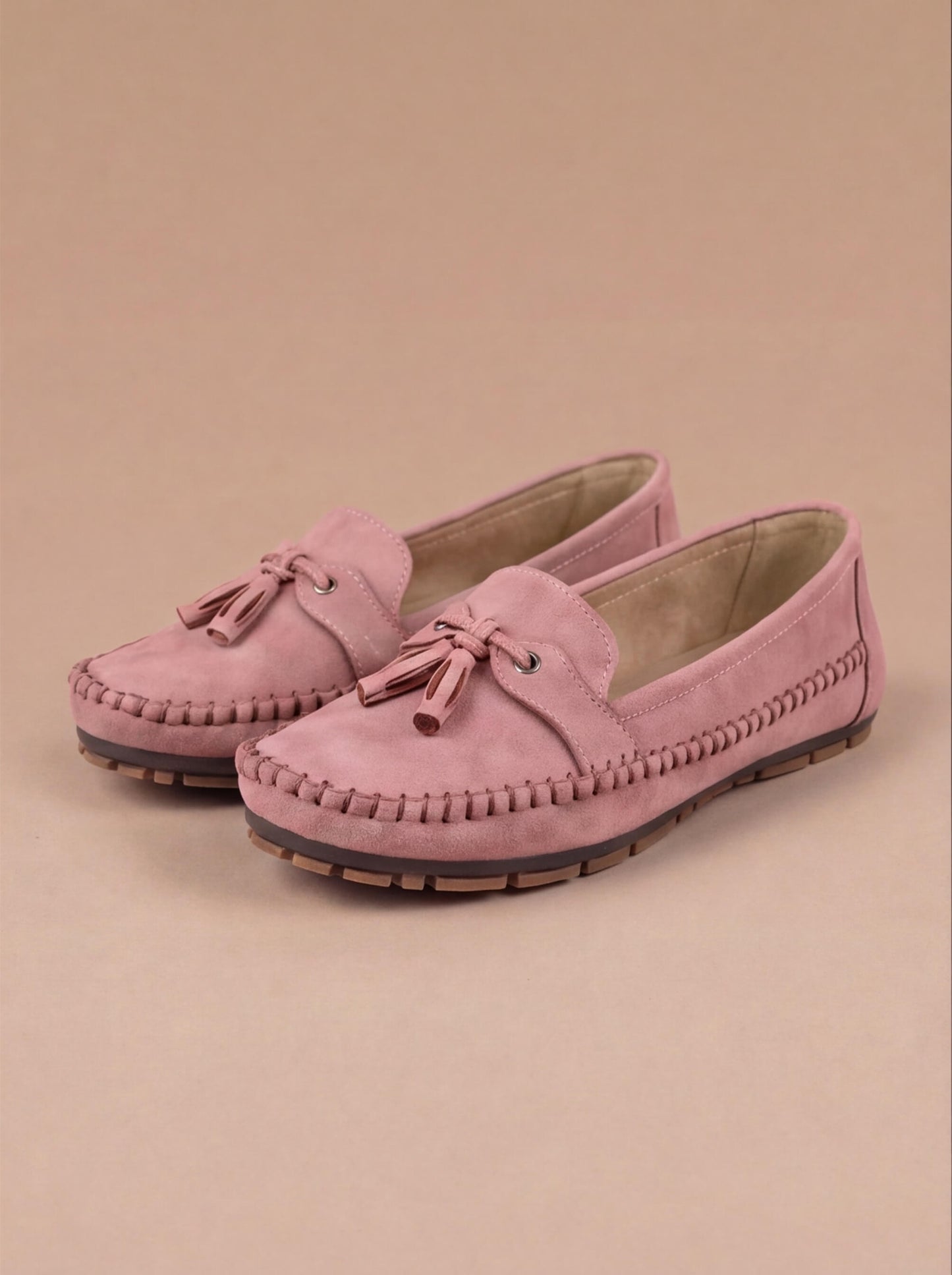 Julia - Boho Comfort Loafers Dames met Kwastjes en Flexibele Zool